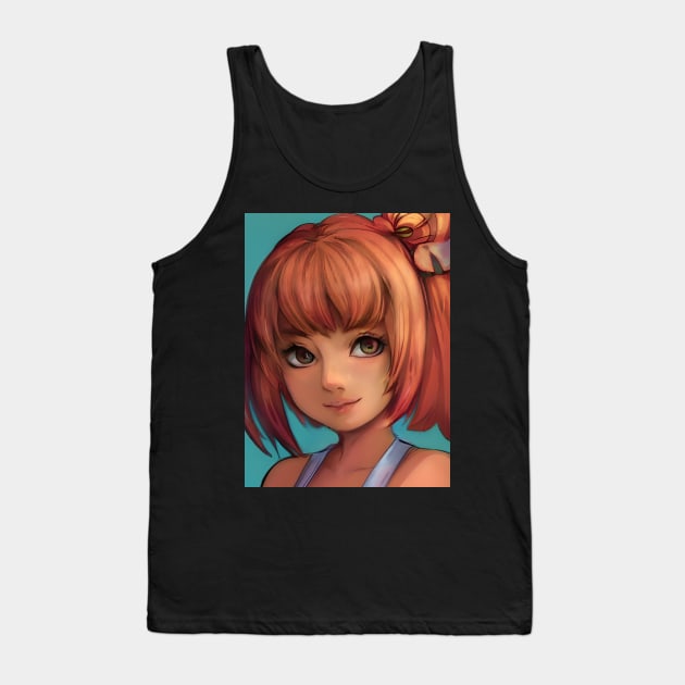 Anime Charaters  Anime Girl Otaku Tank Top by animegirlnft